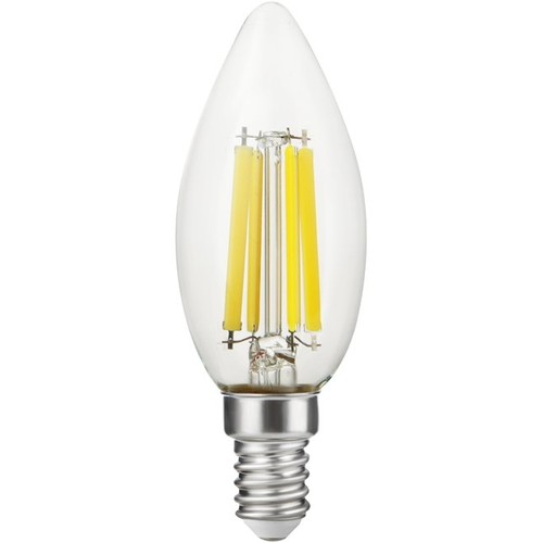 E14 7W dimmbare LED-Kerzenlampe - Filament, C35, 806lm, 2700K, Klarglas