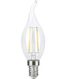 E14 2,5W dimmbare LED-Windstoßkerze - C35, Filament, klar, 2700K