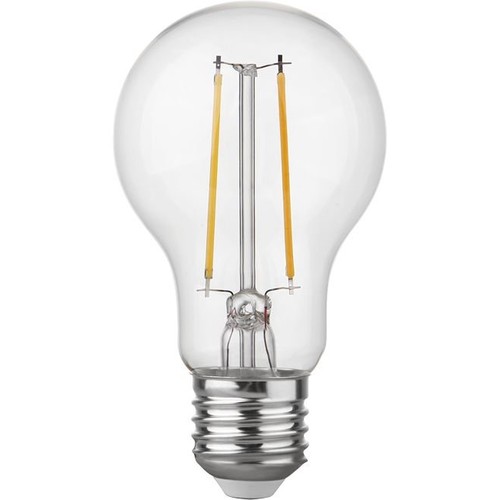 E27 2,5W dimmbare LED-Lampe - A60, Filament, 250lm, 2500K, Klarglas