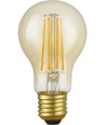 E27 4,7W dimmbare LED-Lampe - Filament, A60, 470lm, 2200K, Goldglas