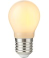 E27 4,7W dimmbare LED Tropfenlampe - G45, Opalglas, 2700K, Filament