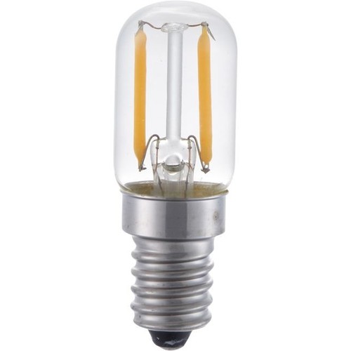 E14 1,5W LED-Röhrenlampe - 6cm, 100lm, 2500K, Klarglas