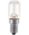 E14 1,5W LED-Röhrenlampe - 6cm, 100lm, 2500K, Klarglas