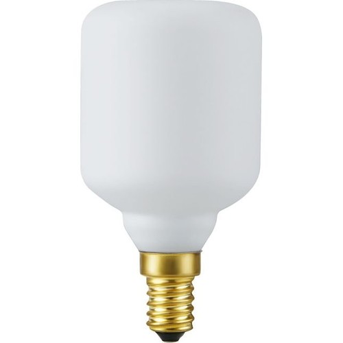 E14 4W dimmbare LED-Zylinderlampe - 9,5cm, 2500K, Mattweiß, Fila Cylinder