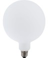 E27 6W dimmbare LED Filament Lampe - G150, XXL Globe, Mattweiß, 2500K