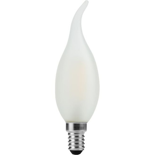 E14 2W dimmbare LED-Windstoßkerze - C35, 140lm, Mattglas, Filament