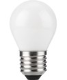 E27 4W dimmbare LED-Tropfenlampe - G45, Filament, Opalglas, 2500K
