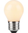 E27 4W dimmbare LED-Tropfenlampe - G45, Filament, Opalglas, 2500K