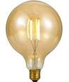 E27 7W dimmbare LED Globe-Lampe - G125, Filament, 2200K, Goldglas, 570lm