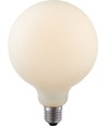 E27 5,5W dimmbare LED Globe-Lampe - G125, Filament, Mattweiß, 2500K, 520lm