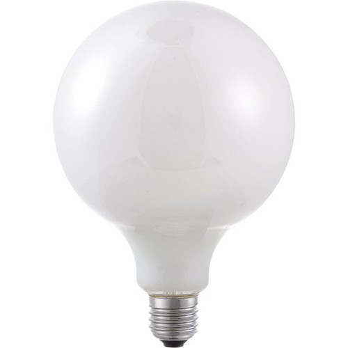 E27 6W dimmbare LED-Globe-Lampe - G125, Filament, Opalglas, 2500K