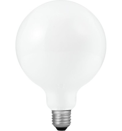 E27 8,5W dimmbare LED Globe-Lampe - G125, Opalglas, 810lm, 2500K Filament