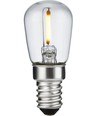 E14 1W LED-Filament-Lampe - 5,6cm, 2500K, klar, Pygmy
