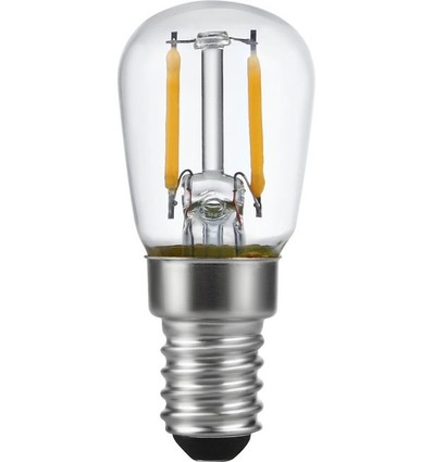 E14 1,5W LED-Filament-Lampe - 140lm, 2500K, klar, Pygmy 6cm