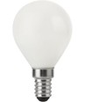 E14 4W dimmbare LED-Tropfenlampe - G45, Opalglas, 2500K, 310lm