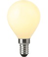 E14 4W dimmbare LED-Tropfenlampe - G45, Opalglas, 2500K, 310lm