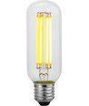 E27 6,5W dimmbare LED-Filament-Röhrenlampe - 13cm, 2500K, Klarglas, 600lm