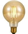 E27 4W dimmbare LED Globe-Lampe - G95, Filament, 2200K, Goldglas, 350lm