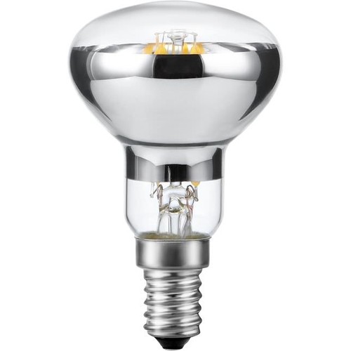 E14 4W dimmbare LED-Filament-Lampe - R50, 250lm, 2500K, Klarglas