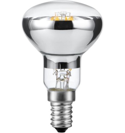 E14 4W dimmbare LED-Filament-Lampe - R50, 250lm, 2500K, Klarglas