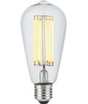 E27 5,5W dimmbare LED-Filamentlampe - ST64 Rustika, 460lm, 2200K, Klarglas