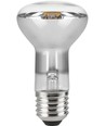 E27 5,5W dimmbare LED-Filament-Lampe - R63, 400lm, 2500K, Klarglas
