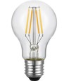 E27 4W dimmbare LED-Filamentlampe - A60, 2200K, Klarglas, 360lm