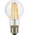 E27 8W dimmbare LED-Lampe - A60, Filament, 806lm, Klarglas, 2500K