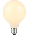 E27 5,5W dimmbare LED Globe-Lampe - G95, Opalglas, 2500K, Filament
