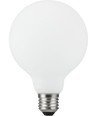 E27 5,5W dimmbare LED-Lampe - G95, Filament, Mattweiß, 550lm, 2500K