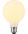 E27 5,5W dimmbare LED-Lampe - G95, Filament, Mattweiß, 550lm, 2500K