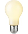 E27 7W dimmbare LED-Lampe - A60, Opalglas, 806lm, 2500K, Filament
