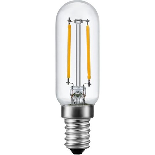 E14 2W dimmbare LED-Lampe - Filament, 8,5cm, 2500K, Klarglas