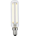 E14 4W dimmbare LED-Röhrenlampe - 11,5cm, 2200K, Filament, Klarglas