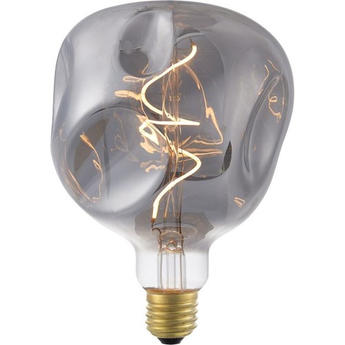 E27 4W XL Flex Mystery LED-Lampe - G125, 100lm, 2200K, Smoke, dimmbar