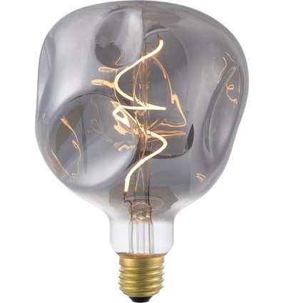 E27 4W XL Flex Mystery LED-Lampe - G125, 100lm, 2200K, Smoke, dimmbar
