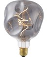 E27 4W XL Flex Mystery LED-Lampe - G125, 100lm, 2200K, Smoke, dimmbar