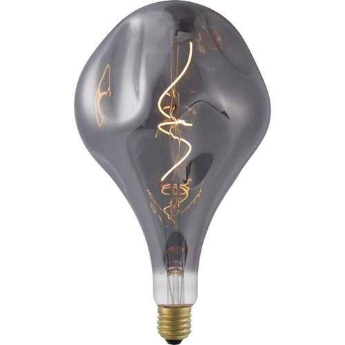 E27 4W XXL Flex Mystery LED-Lampe - A165, 100lm, 2200K, dimmbar, Rauchglas