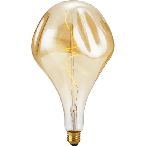 E27 4W XXL Filament LED-Lampe - A165, Mystery, dimmbar, 2000K, Goldglas