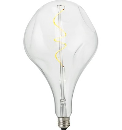 E27 4W XXL Mystery dimmbare LED-Lampe - A165, 250lm, 2500K, Klarglas, Filament Flex