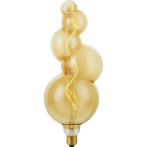E27 4W XXL Flex Bubble-5 Filament-Lampe - 200lm, dimmbar, Goldglas, 2000K