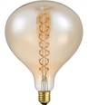 E27 6W XXL Flex R160 Filament-Lampe - 350lm, dimmbar, Goldglas, 2000K