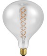E27 5,5W dimmbare LED XXL Filament-Lampe - R160, 380lm, 2200K, Klarglas