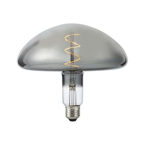 E27 4W XL Flex Mush Filamentlampe - 100lm, dimmbar, Rauchglas, 2200K