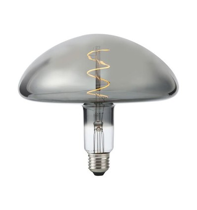 E27 4W XL Flex Mush Filamentlampe - 100lm, dimmbar, Rauchglas, 2200K