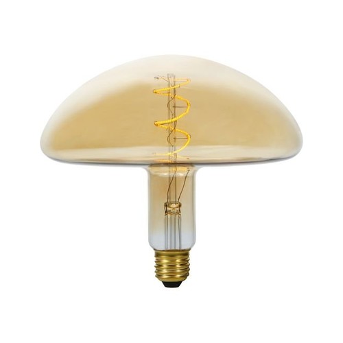 E27 4W dimmbare LED-Filament-Lampe - XL Flex Mush, 200lm, 2000K, Goldglas