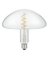 E27 4W XL Flex Mush Filamentlampe - 240lm, dimmbar, 2200K, Klarglas