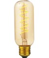 E27 4W dimmbare LED-Lampe - Flex AX Tube, 13cm, 2000K, Goldglas, Filament