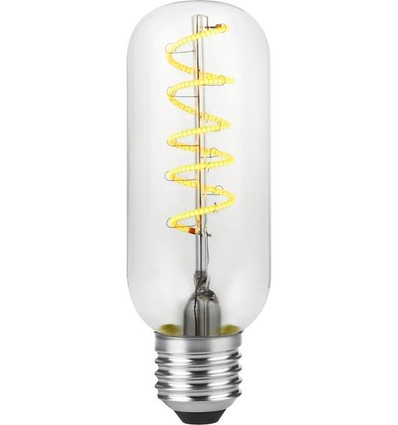 E27 4,5W Filament Flex AX Tube LED-Lampe - 13cm, 2200K, dimmbar, Klarglas