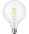 E27 4W dimmbare LED-Filament-Lampe - G125, Flex Globe, 2200K, 250lm, Klarglas
